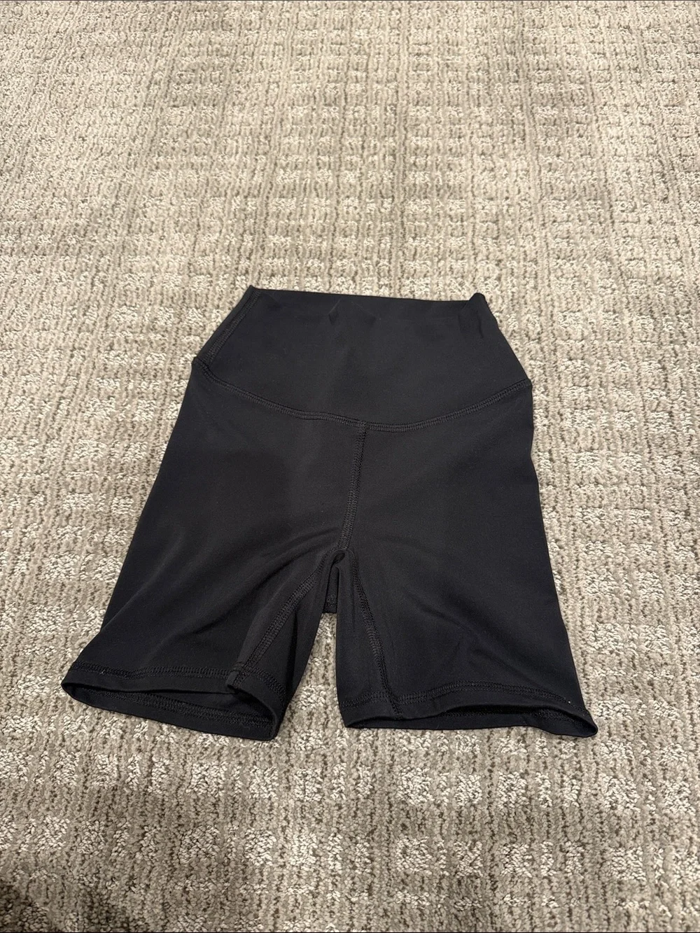 High-Waist Black kids dance  Bike Shorts